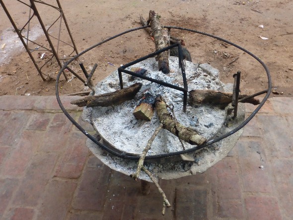 im Haus wäre es ohnehin zu heiß dafür.